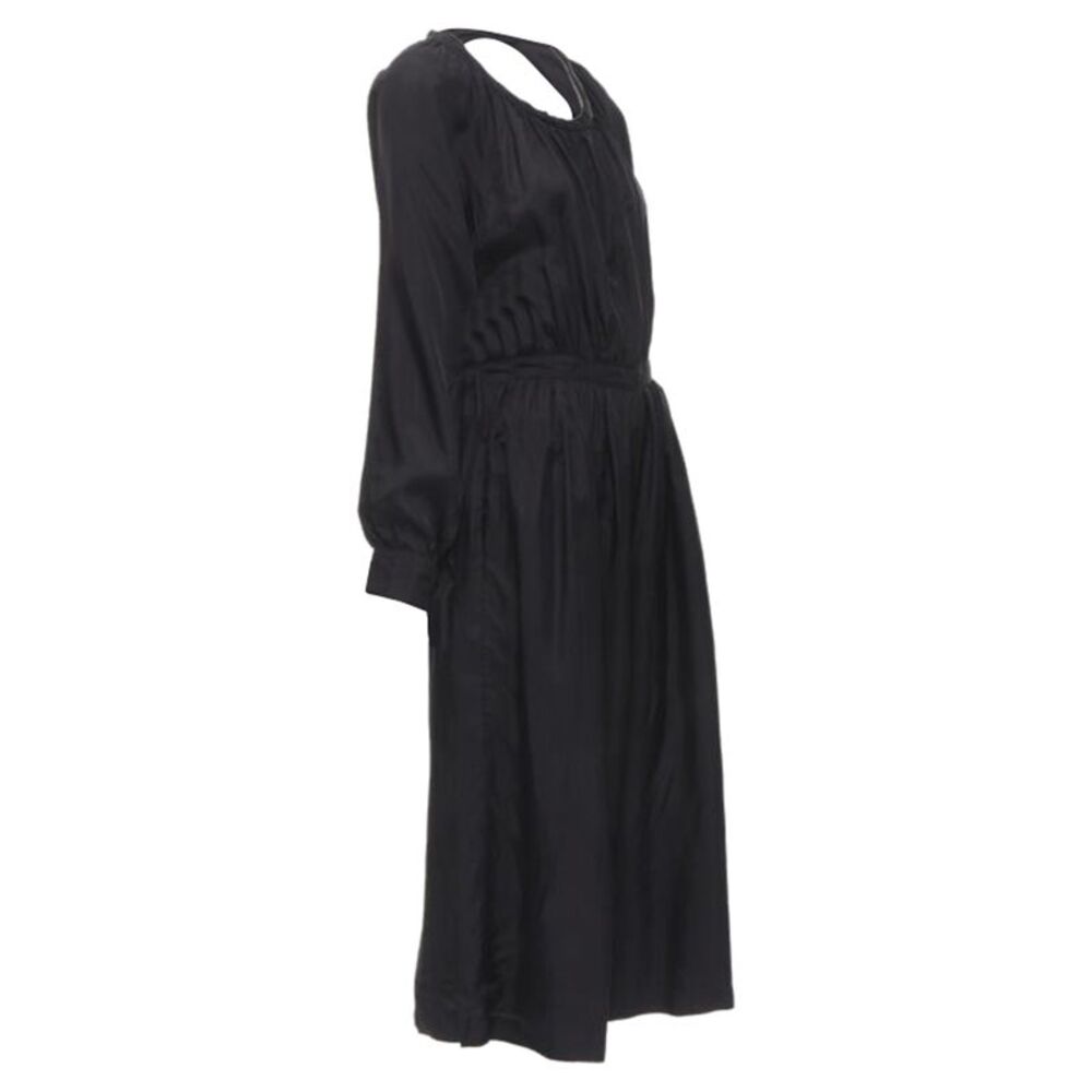Comme des Garcons Tricot rayon open back wide leg jumpsuit